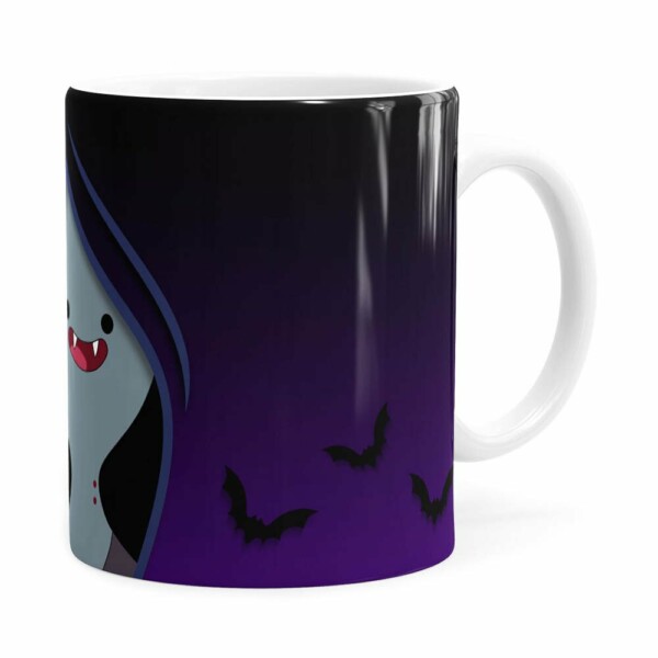 Caneca Hora De Aventura Marceline Branca