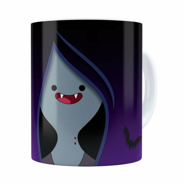 Caneca Hora De Aventura Marceline Branca