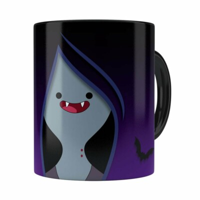 Caneca Hora De Aventura Marceline Preta