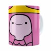 Caneca Hora De Aventura Princesa Jujuba Branca