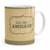 Caneca Isso Sim é Amizade Branca