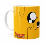 Caneca Jake Hora De Aventura V01 Branca