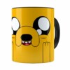 Caneca Jake Hora De Aventura V01 Preta