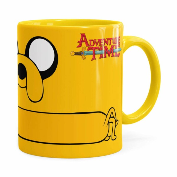 Caneca Jake Hora De Aventura V02 Amarela