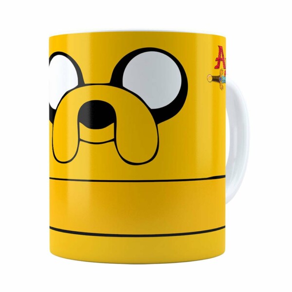 Caneca Jake Hora De Aventura V02 Branca