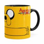 Caneca Jake Hora De Aventura V02 Preta