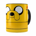 Caneca Jake Hora De Aventura V02 Preta