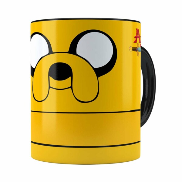 Caneca Jake Hora De Aventura V02 Preta