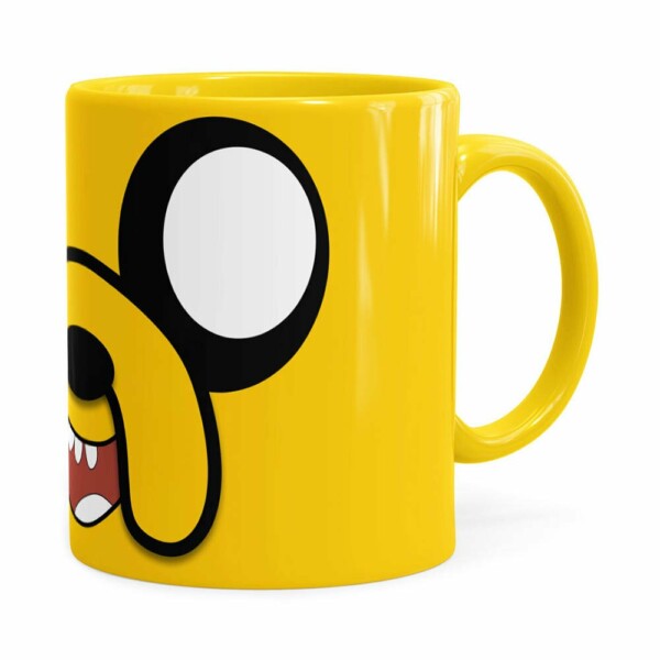 Caneca Jake Hora De Aventura V03 Amarela