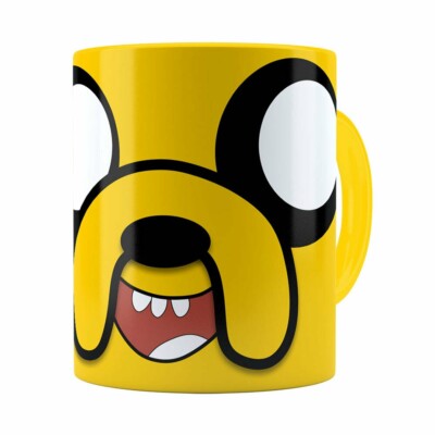Caneca Jake Hora De Aventura V03 Amarela