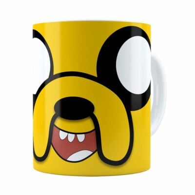 Caneca Jake Hora De Aventura V03 Branca