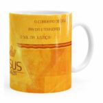 Caneca Jesus Senhor Dos Senhores Branca