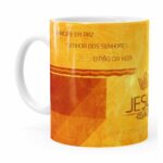 Caneca Jesus Senhor Dos Senhores Branca