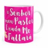 Caneca Jesus Senhor é Meu Pastor V02 Branca