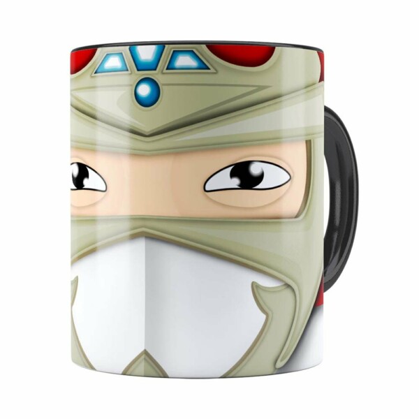 Caneca Jiraiya  Porcelana Preta