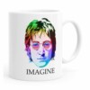 Caneca John Lennon Imagine Cores Branca