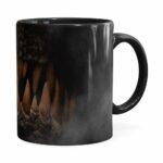 Caneca Jurassic World Dinossauro Indominus Rex Preta