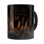 Caneca Jurassic World Dinossauro Indominus Rex Preta