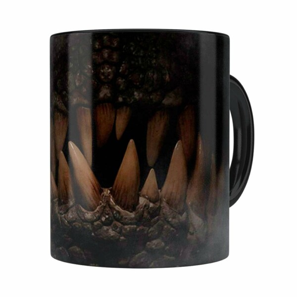 Caneca Jurassic World Dinossauro Indominus Rex Preta