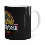 Caneca Jurassic World V01 Branca