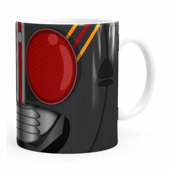 Caneca Kamen Rider Black Branca