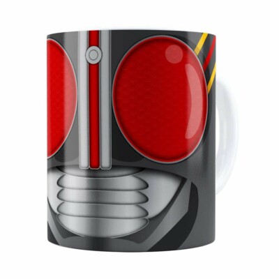 Caneca Kamen Rider Black Branca