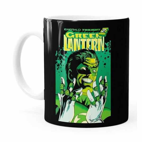 Caneca Lanterna Verde V02 Branca