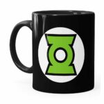 Caneca Lanterna Verde V03 Preta