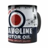Caneca Lata De Óleo Retrô Oil Havoline Preta