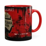 Caneca Lata De Óleo Retrô Oil Sinclair Vermelha