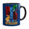 Caneca Liga Da Justiça V01 Preta