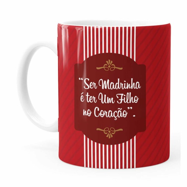 Caneca Melhor Dinda Do Mundo Branca