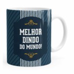 Caneca Melhor Dindo Do Mundo Branca