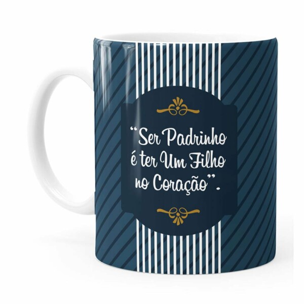 Caneca Melhor Dindo Do Mundo Branca