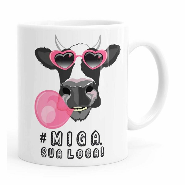 Caneca Miga, Sua Loca! Branca