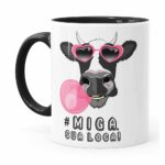 Caneca Miga, Sua Loca! Preta