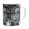 Caneca Mosaico Edward Mão de Tesoura Branca