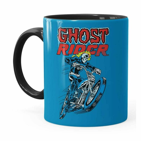 Caneca Motoqueiro Fantasma V01 Preta