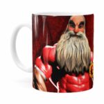 Caneca Natal Fitness Época De Ficar Grande V01 Branca