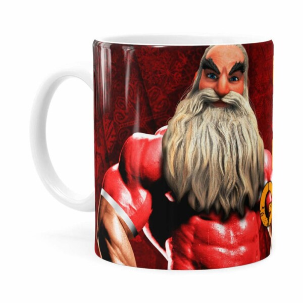 Caneca Natal Fitness Época De Ficar Grande V01 Branca