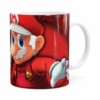 Caneca Natal Mario Bros Its Me Mario Noel V01 Branca