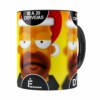 Caneca Natal Os Simpsons Homer Cervejas Preta