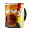 Caneca Natal Os Simpsons Homer Será Seu Único Presente Preta