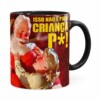 Caneca Natal Skol Com Refri Aqui Não V02 Preta