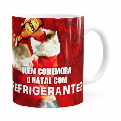 Caneca Natal Skol V01 Branca