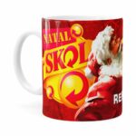 Caneca Natal Skol V01 Branca