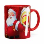 Caneca Natal Skol V02 Vermelha
