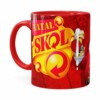 Caneca Natal Skol V02 Vermelha