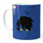 Caneca Noturno X-men Anime Branca