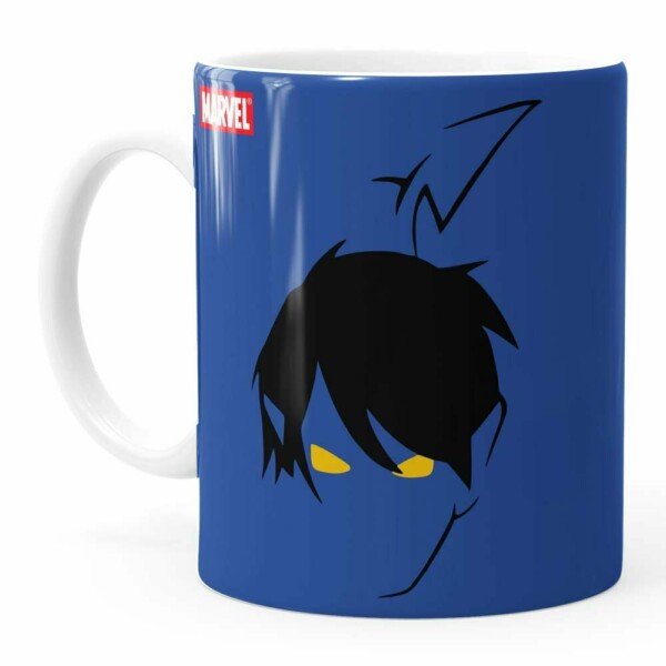 Caneca Noturno X-men Anime Branca